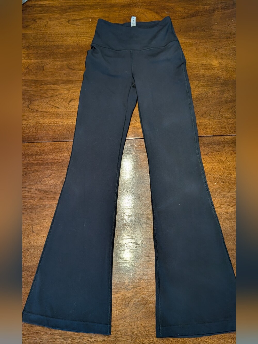 lululemon athletica Black Flare Yoga Pants